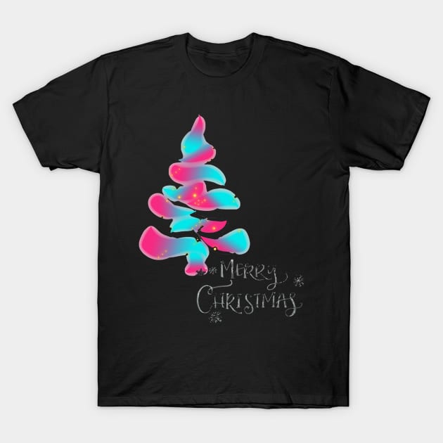 MERRY CHRISTMAS T-Shirt by Rowalyn Keith